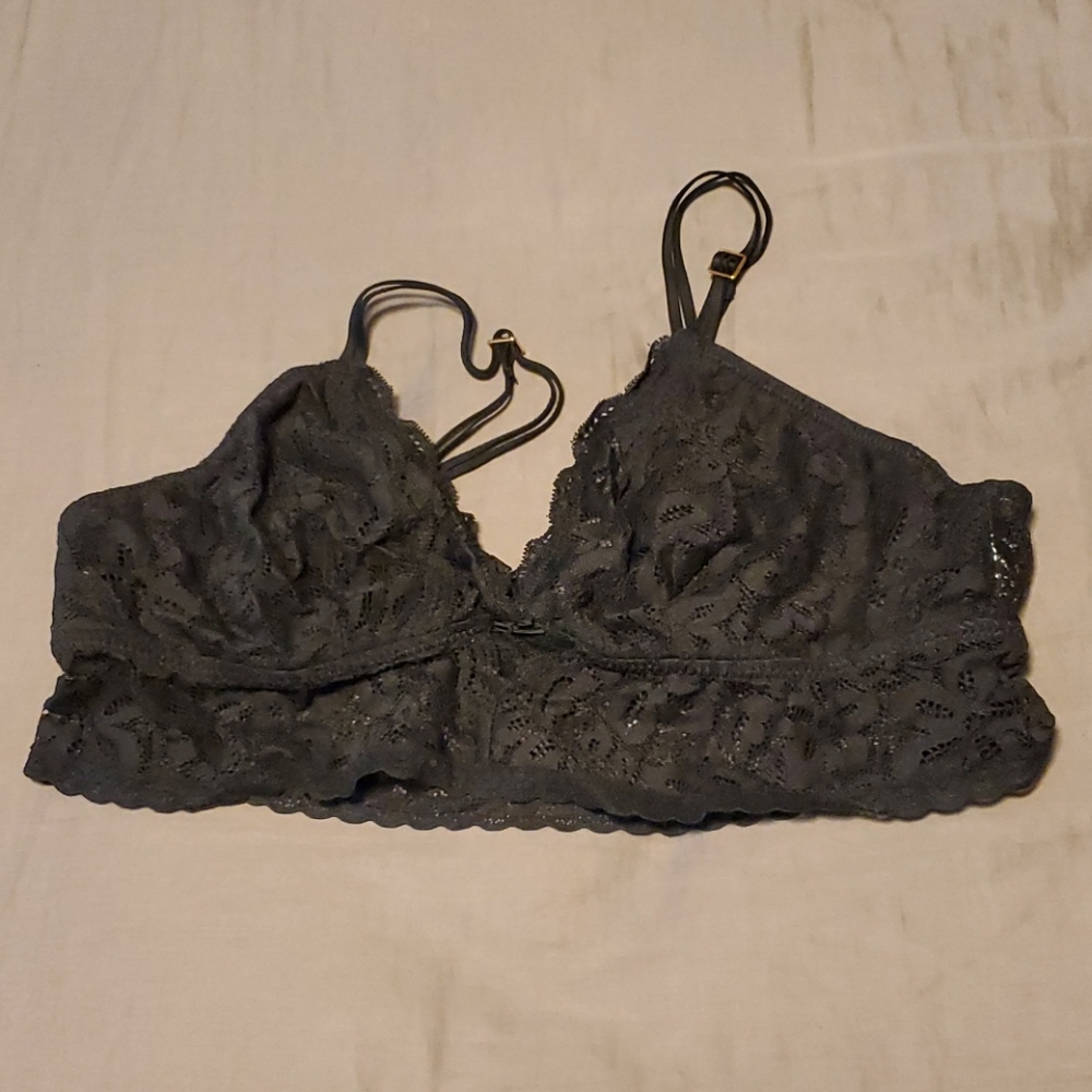 Black Lace Bra Aerie
